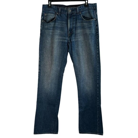 Nautica Men Jeans Relaxed Fit Straight Light Wash 32 x 32 (Actual 34 x 30) GUC - Picture 1 of 7